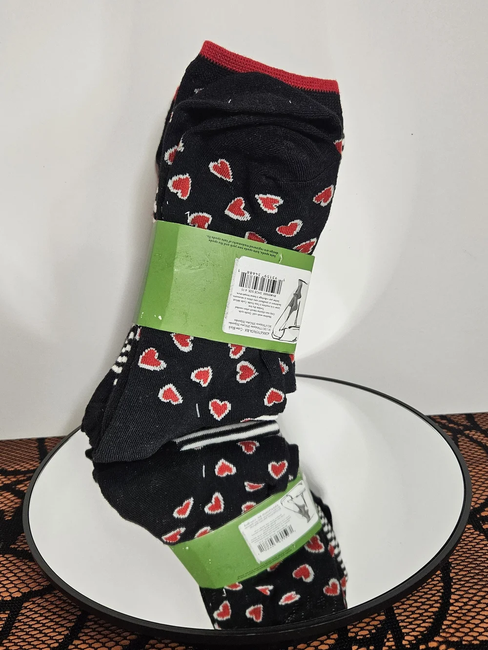 NWT Kate Spade 3 Pair Socks Sz 4-10